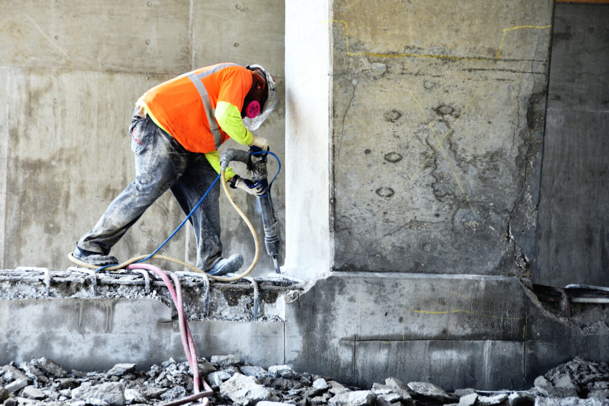 concrete break up and removal