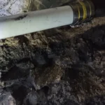 Sewer Line Excavation