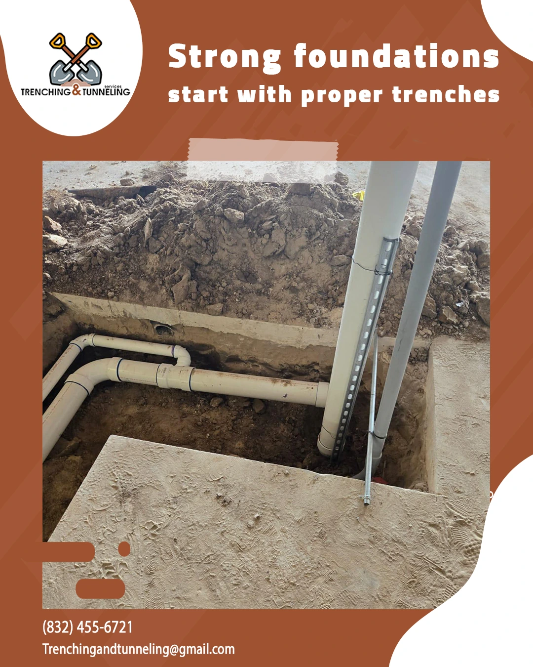 Community Q and A regarding professional trenching and tunneling services