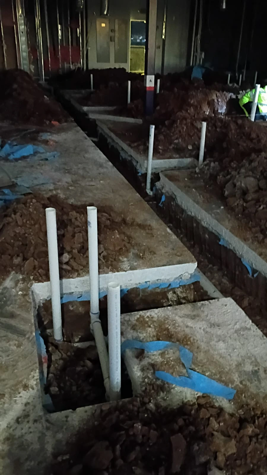 Replacing Plumbing in Concrete Slab