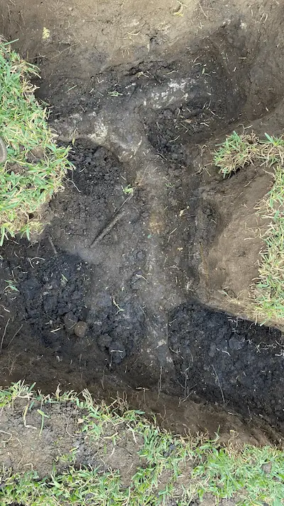 signs you need sewer line trenching in Houston